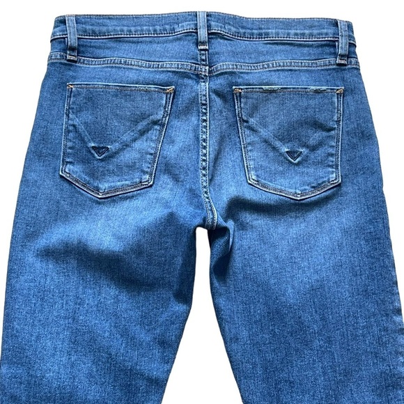 Hudson Jeans Women’s Nico Super Skinny Blue Denim Jeans Size 28 Step Hem - Picture 6 of 10